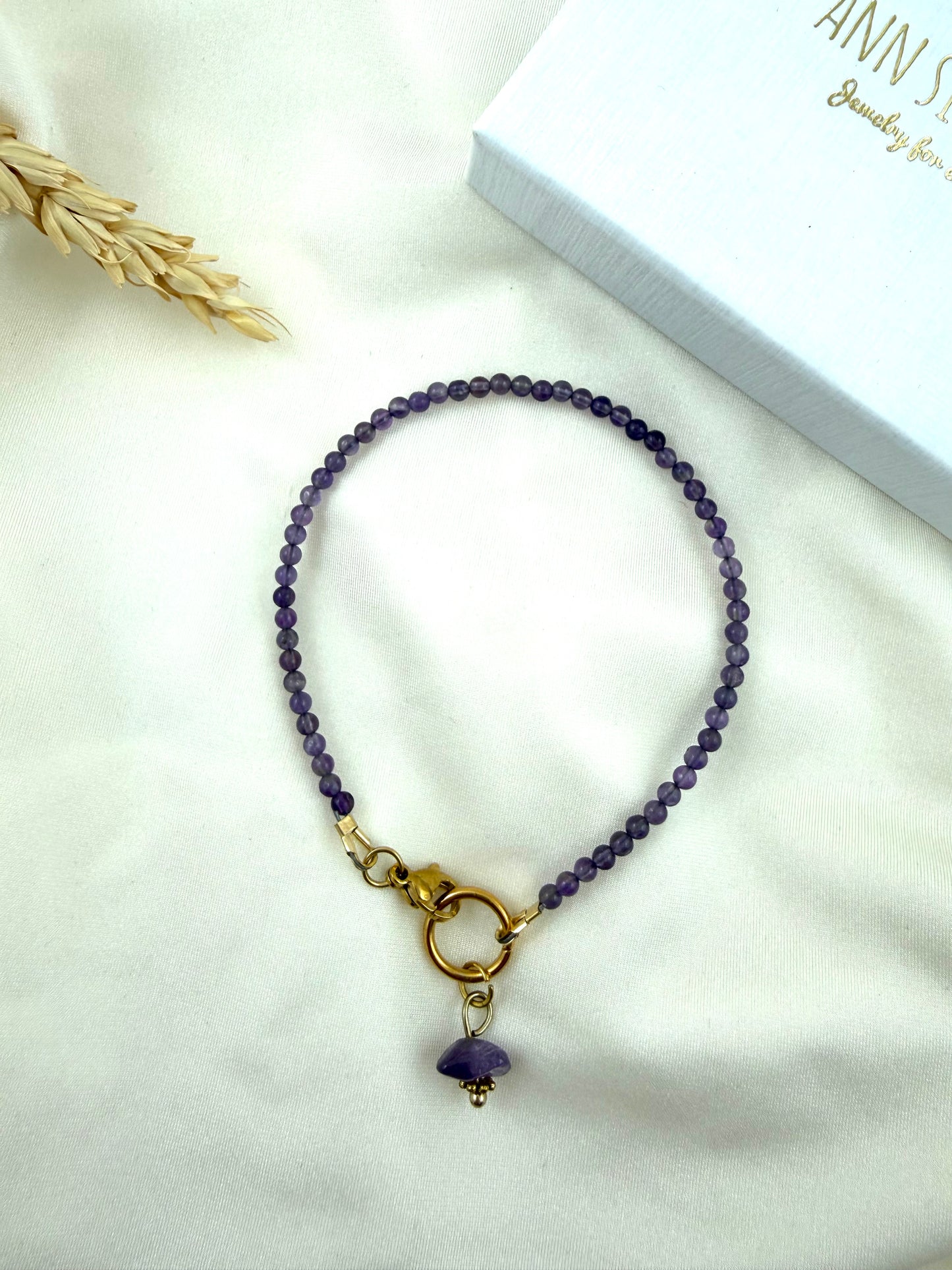 Armband amethist - little purple