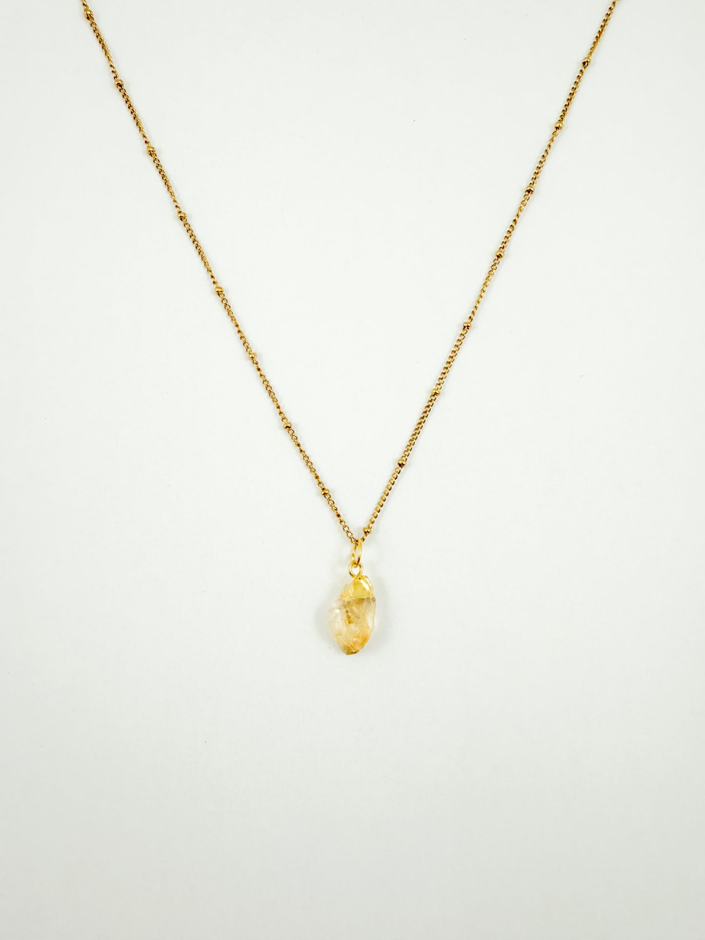 Ketting geboortesteen November - ruw