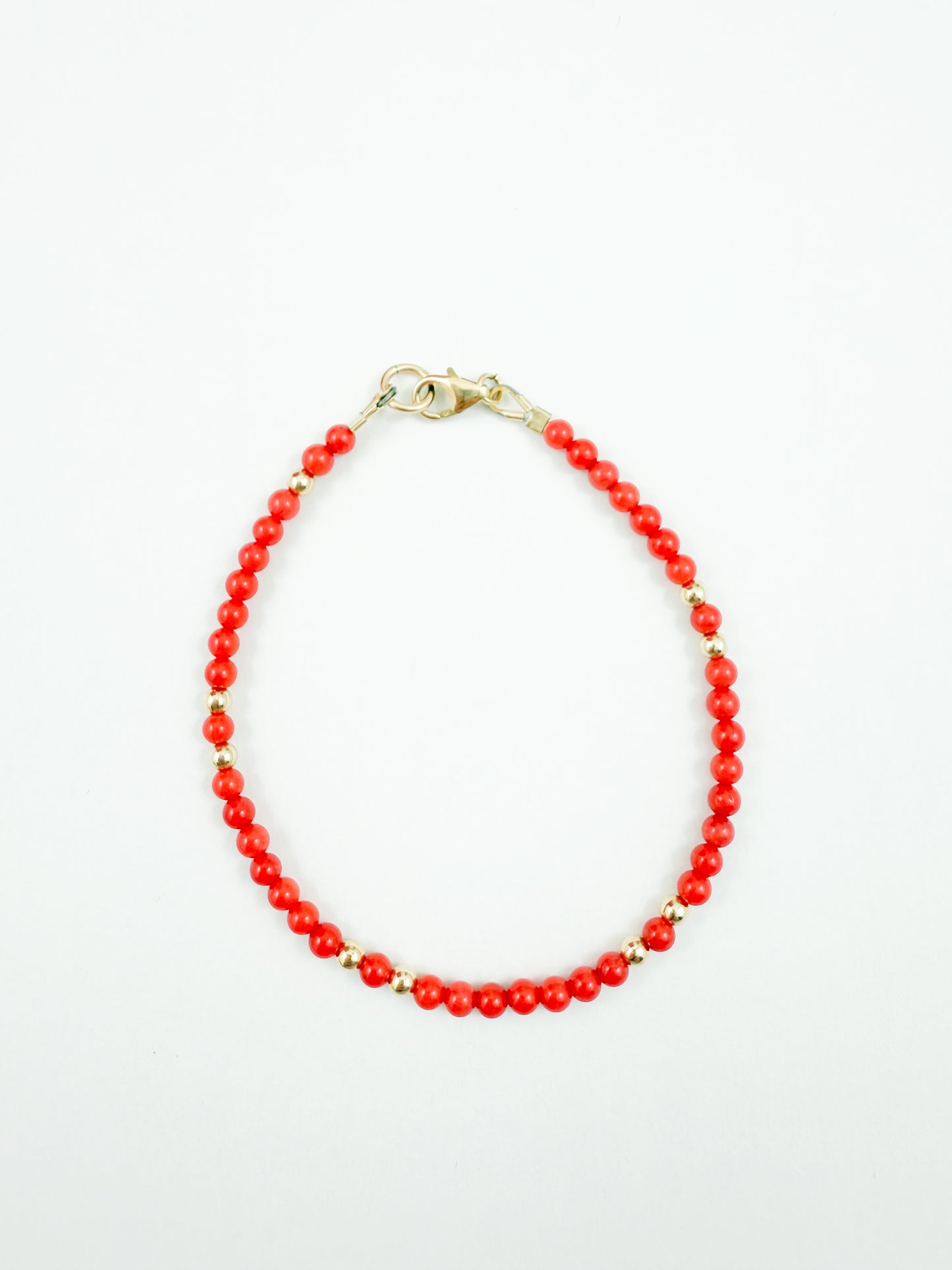 Armband orange - bloedkoraal