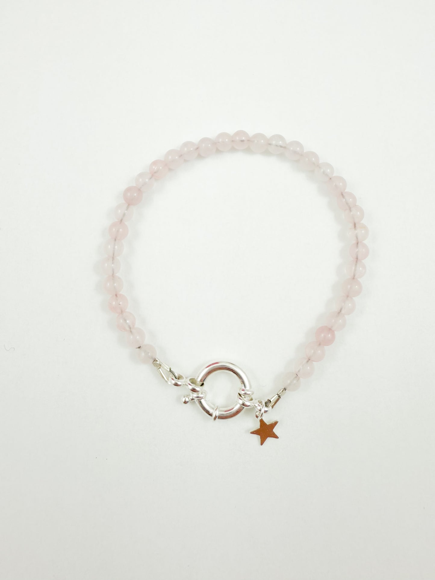 Armband Loves - rozenkwarts