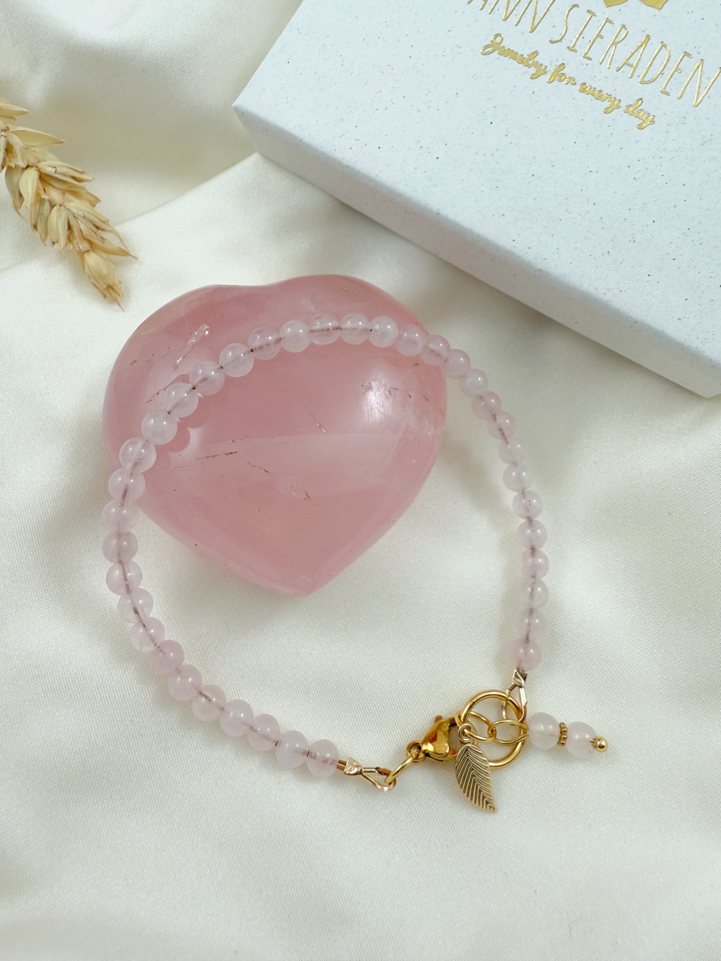 Armband - rozenkwarts
