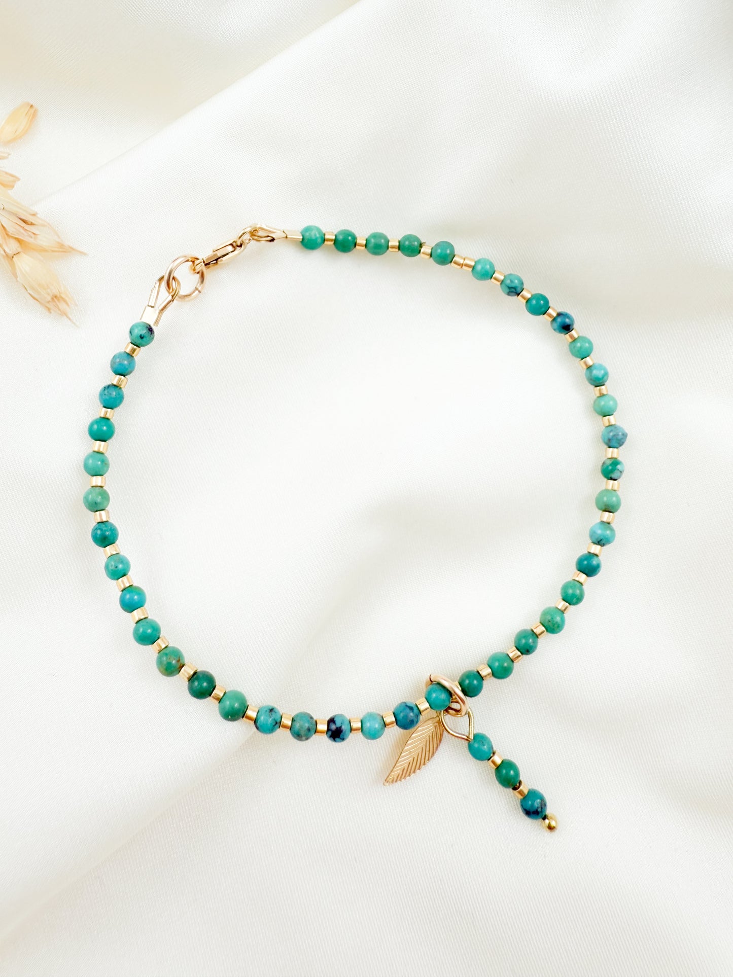 Armband - turkoois