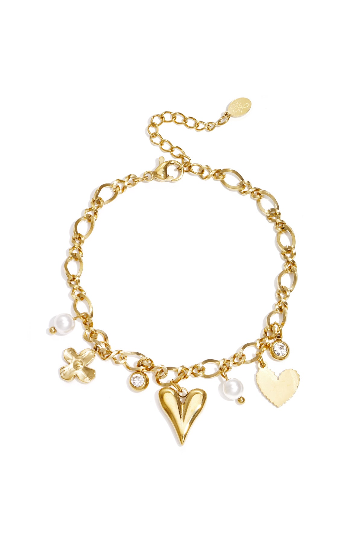 sparkling love bracelet
