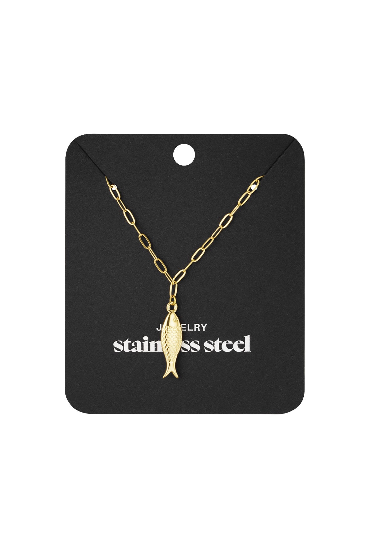 fish charm ketting