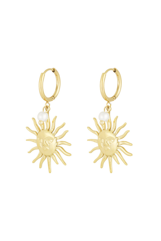 sunny side oorbellen